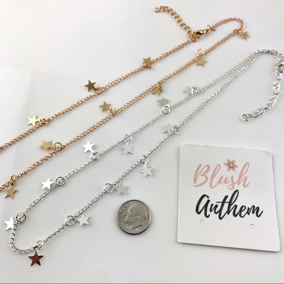 3 for $25✨simple sequin star necklace - Picture 6 of 7